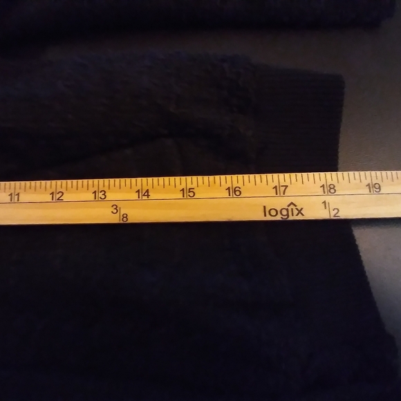 Lascana Black Button-Up Jacket Cropped Front Pockets Size 6 Business Casual - Picture 5 of 10